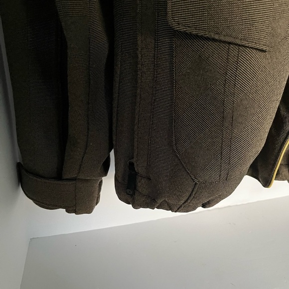 Columbia Brown Jacket Women’s M Bomber Style Tech Waterproof - Picture 4 of 16